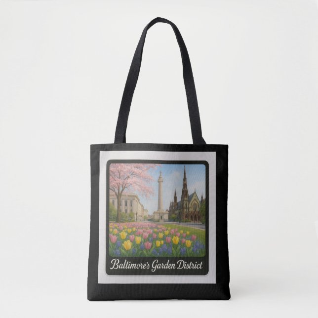 Bolso De Tela Encanto clásico de Baltimore (Anverso)