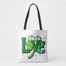 Bolso De Tela Encanto de amor de San Patricio