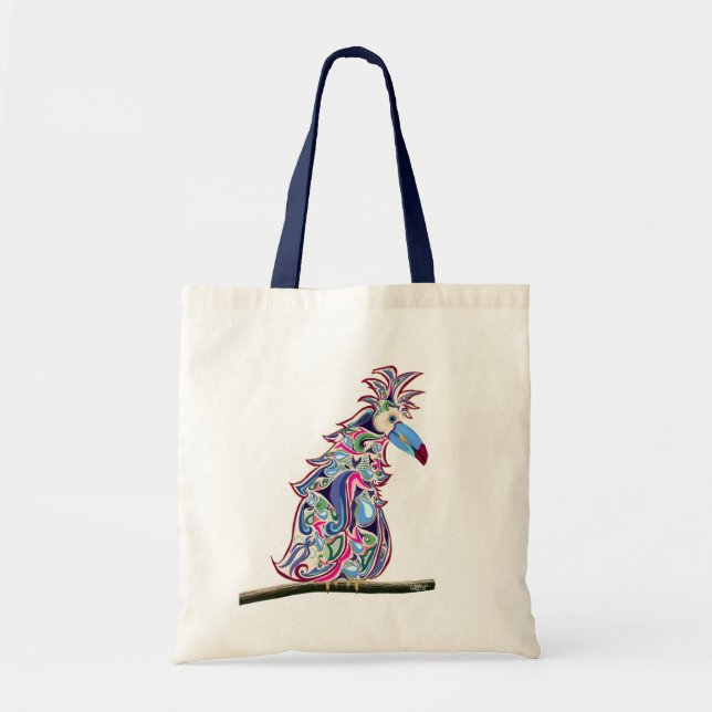 Bolso De Tela Encaramado (Frente)