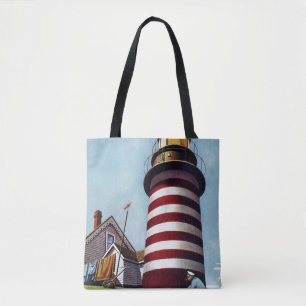 Bolso De Tela Encargado de faro de Stevan Dohanos