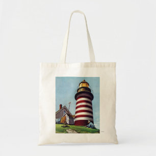 Bolso De Tela Encargado de faro de Stevan Dohanos