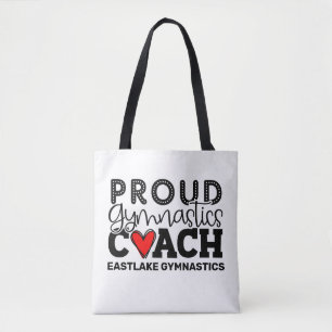 Bolso De Tela Encargado de Gimnasia Orgullosa Personalizada