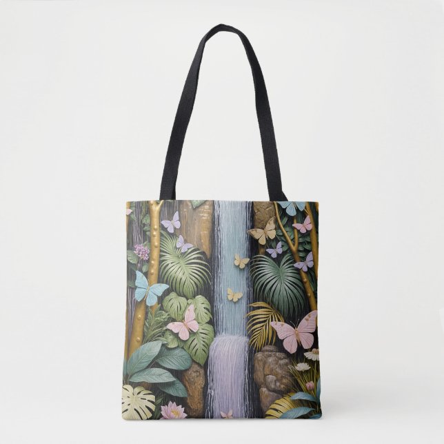 Bolso De Tela Enchanted Falls Oasis (Anverso)