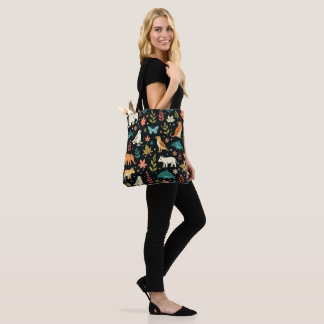 Bolso De Tela Enchanting Wildlife Wonderland