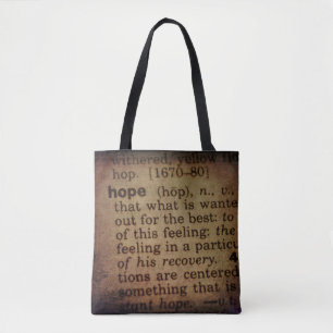 Bolso De Tela Encontrar significado - Esperanza