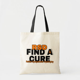 BOLSO DE TELA ENCONTRAR UNA CURA/NEGRO...RSD