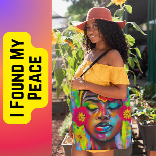 Bolso De Tela Encontré Mi Paz