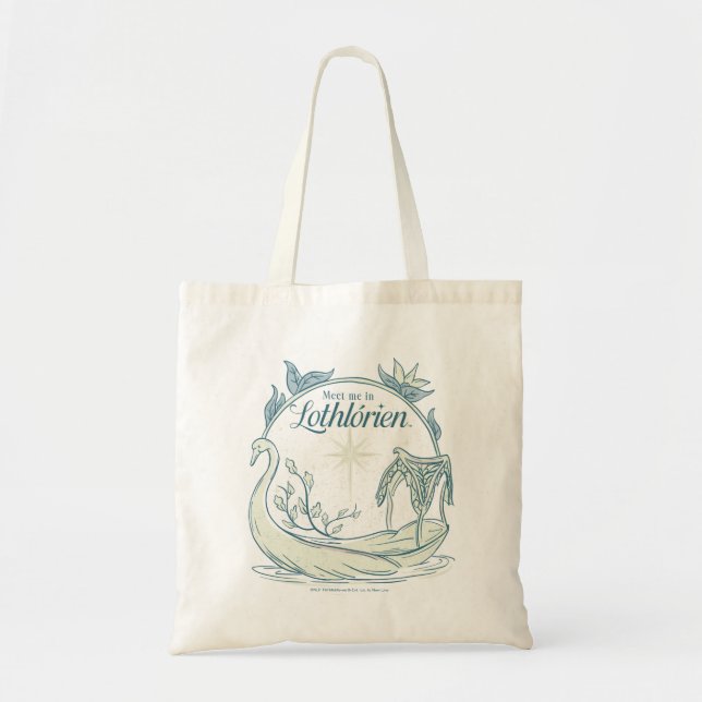 Bolso De Tela Encuentrame en LOTHLORIEN™ - Barco Cisne (Frente)