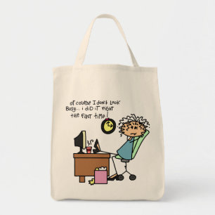 Bolso De Tela Enderece la primera vez el humor