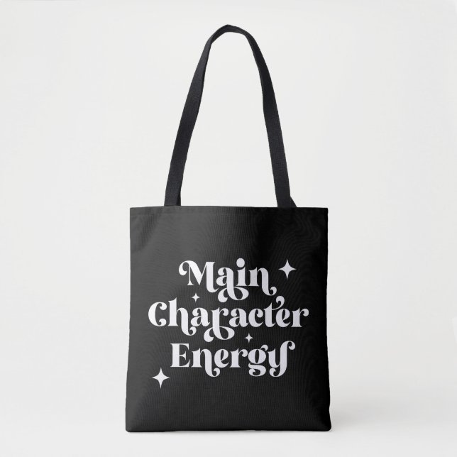 Bolso De Tela Energía de caracteres principales (Anverso)
