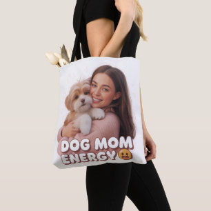 Bolso De Tela Energía de Mamá Perruna - diseño de moda para mamá