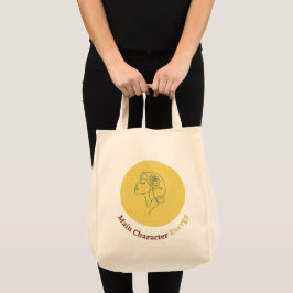 Bolso De Tela Energía de personaje principal suave
