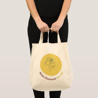 Bolso De Tela Energía de personaje principal suave