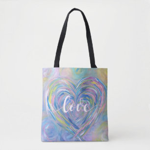 Bolso De Tela "Energía del corazón" Tote Bag
