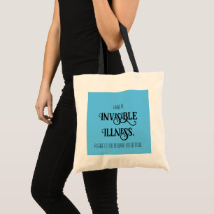 Bolso De Tela Enfermedad Invisible