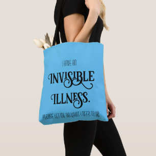Bolso De Tela Enfermedad Invisible