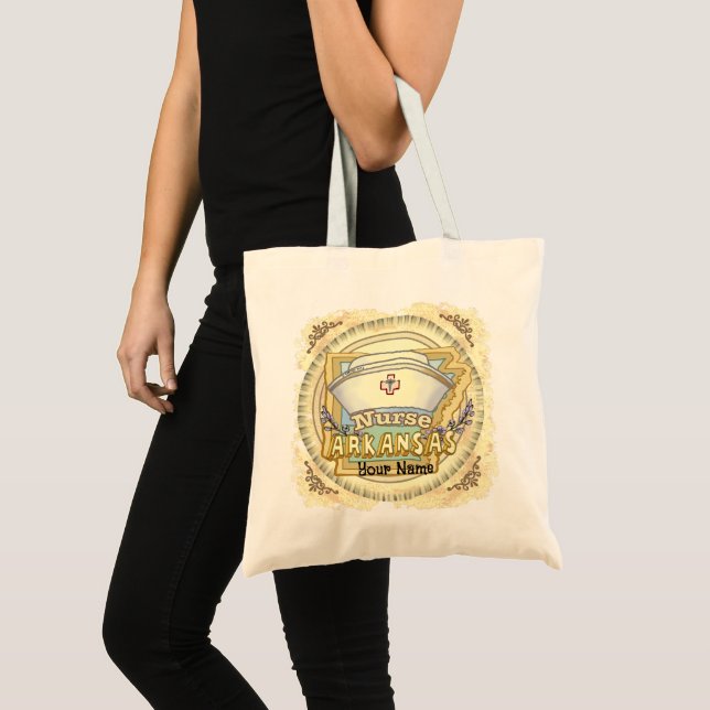 Bolso De Tela Enfermera de Arkansas (Anverso (producto))