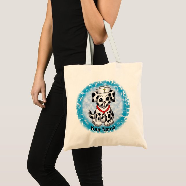 Bolso De Tela enfermera de cachorro  (Anverso (producto))