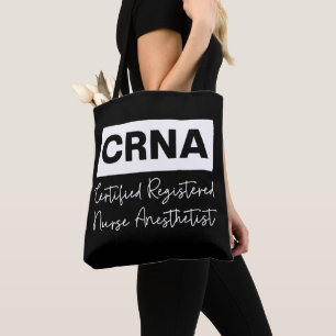 Bolso De Tela Enfermera de CRNA Anestesiólogo anestesista
