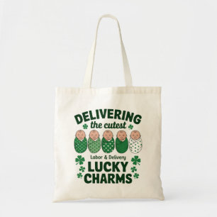 Bolso De Tela Enfermera de Encanto por el Trabajo y la Entrega S