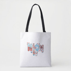 Bolso De Tela Enfermera de la NICU 4 de julio Enfermera estadoun