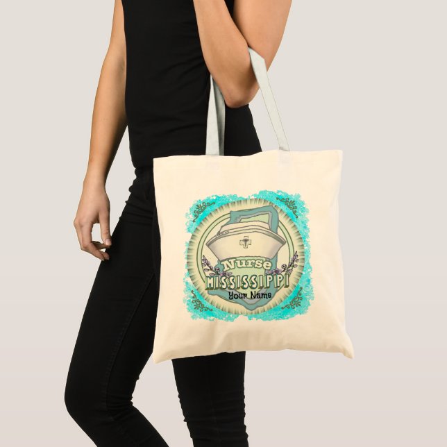 Bolso De Tela Enfermera de Mississippi (Anverso (producto))