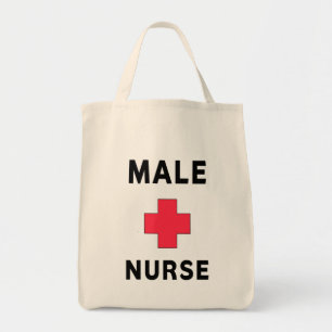 Bolso De Tela Enfermera de sexo masculino