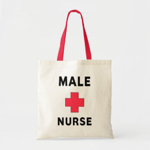 Bolso De Tela Enfermera de sexo masculino