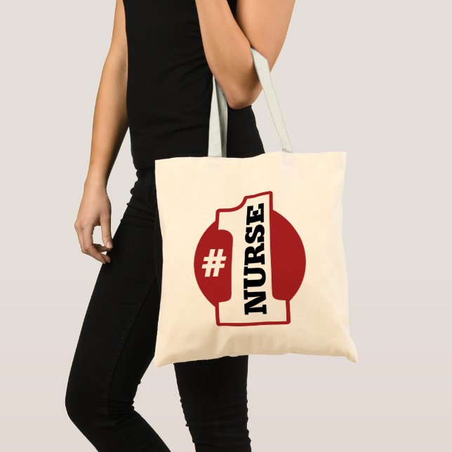 Bolso De Tela Enfermera del número 1 (Anverso (producto))