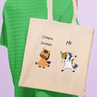 Enfermera divertida Dabbing Unicorn