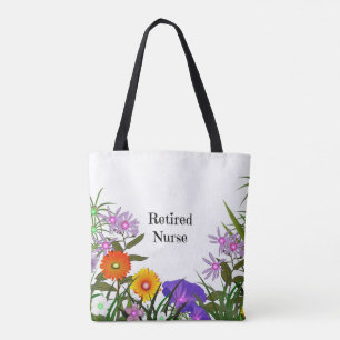 Bolso De Tela Enfermera jubilada
