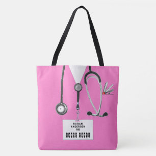 Bolso De Tela Enfermera Linda