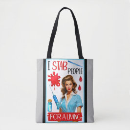 Bolso De Tela Enfermera nostálgica para ganarse la vida