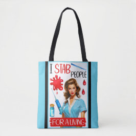 Bolso De Tela Enfermera nostálgica para ganarse la vida