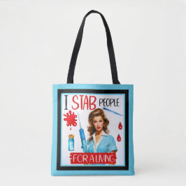 Bolso De Tela Enfermera nostálgica para ganarse la vida