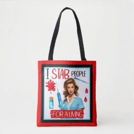 Bolso De Tela Enfermera nostálgica para ganarse la vida