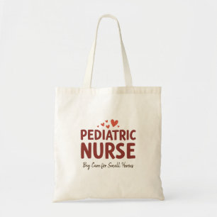 Bolso De Tela Enfermera Pediátrica – Gran Cuidado para Pequeños