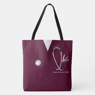 Bolso De Tela Enfermera Personalizada