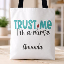 Enfermera Personalizada Divertida Confía En Mí