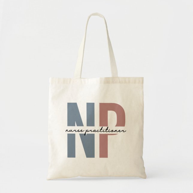 Bolso De Tela Enfermera Profesional Enfermero de enfermería NP r (Frente)