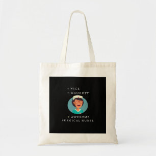 Bolso De Tela Enfermera Quirúrgica Simpática Traviesa Increíble