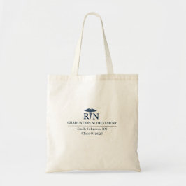 Bolso De Tela Enfermera Registrada Nombre Personalizado Desde Añ