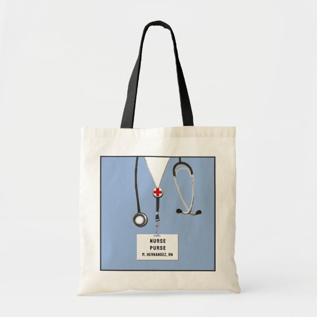 Bolso De Tela Enfermera única (Frente)