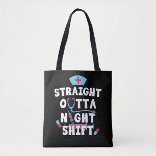 Bolso De Tela Enfermeras de la escuela de Enfermería de turno n