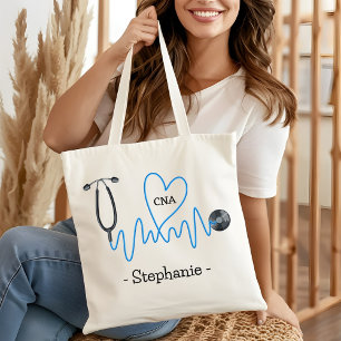 Bolso De Tela Enfermeras personalizadas Tote Bags RN LPN CNA PA 