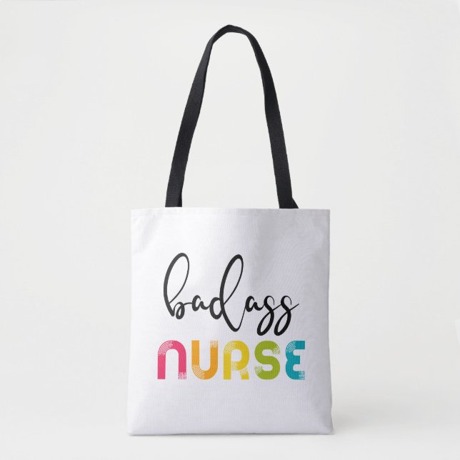 Bolso De Tela Enfermero de Badass (Anverso)