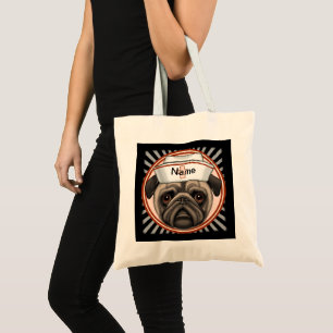 Bolso De Tela Enfermero de pug