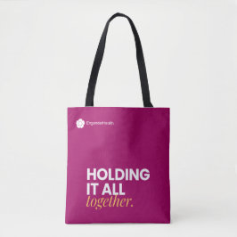 Bolso De Tela EngenderHealth: Let's Do Something - Tote Bag Red