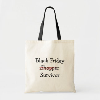 Bolso De Tela Engranaje y camisetas negros del superviviente del