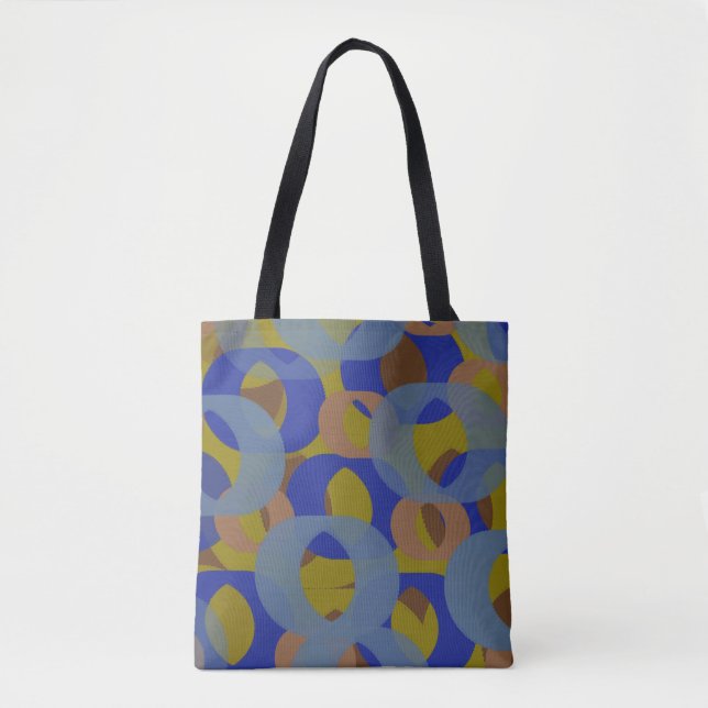 Bolso De Tela Enlaces de círculo (Anverso)